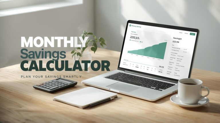 monthly saving calculator